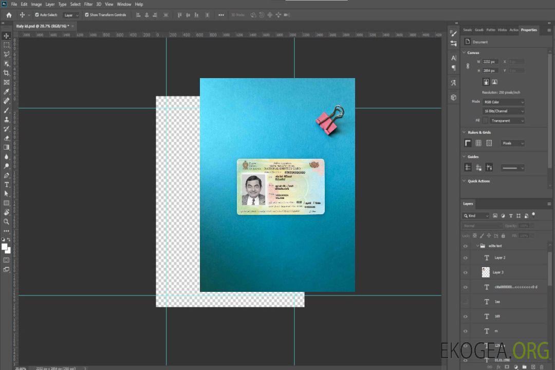 Photolook d'identité du Sri Lanka AVANT template Photolook d'identité du Sri Lanka AVANT template
